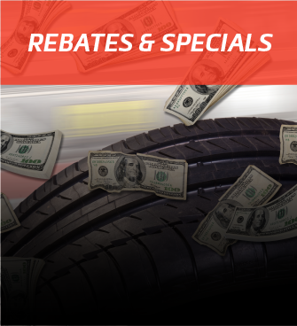 Rebates & Specials at Mobile Tire Doctor!