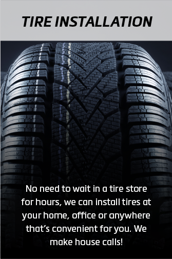 Tire Installation at Mobile Tire Doctor